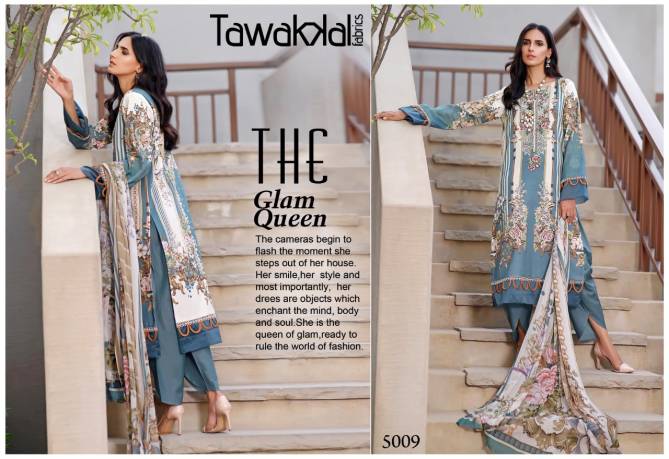 Tawakkal Opulence 5 Latest Karachi Cotton Dress Material Collection